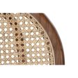 Chair DKD Home Decor Dark brown Grille Rattan Elm (43 x 43 x 89 cm) Fashion