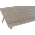 Centre Table DKD Home Decor Multicolour Natural Metal MDF Wood 120 x 60 x 45 cm Online Hot Sale