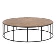 Centre Table Natural 120 x 120 x 35 cm For Sale