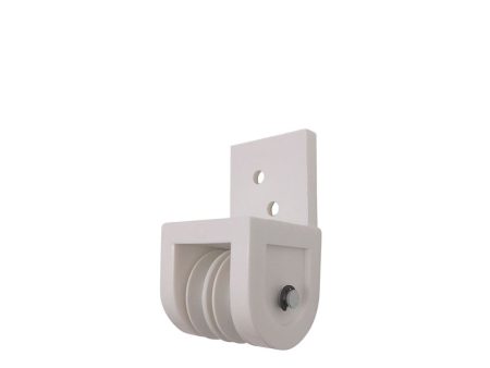 Pergola pulley Micel TLD19 Nylon 4,3 x 4,2 x 7,8 cm Frontal White Online Hot Sale