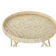 Console DKD Home Decor Brown Bamboo 60 x 60 x 52 cm Online Sale