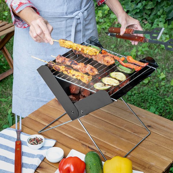 Mini Folding Portable Barbecue for Charcoal Foldecue InnovaGoods For Cheap