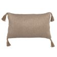 Cushion Beige 30 x 50 cm Online now