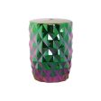 Side table Home ESPRIT Multicolour Porcelain 33 x 33 x 45 cm Hot on Sale