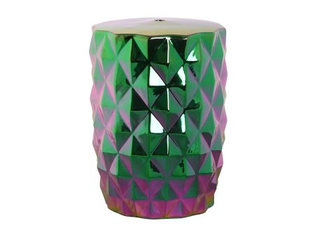 Side table Home ESPRIT Multicolour Porcelain 33 x 33 x 45 cm Hot on Sale