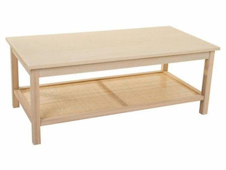 Centre Table Alexandra House Living Natural MDF Wood 46 x 60 x 120 cm For Discount