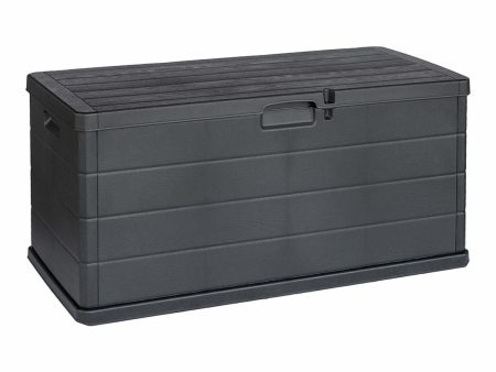 Outdoor Chest IPAE Progarden Aalpha alp22can Anthracite polypropylene 118 x 59 x 57 cm Discount