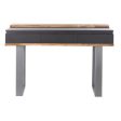 Console DKD Home Decor 115 x 40 x 80 cm Black Wood Brown Dark grey Mango wood Supply