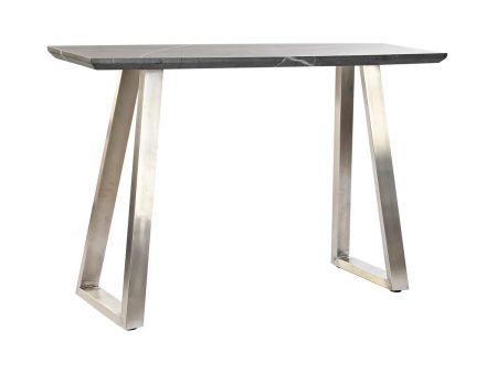 Console DKD Home Decor Silver Black MDF Steel Modern (120 x 40 x 76 cm) Online now