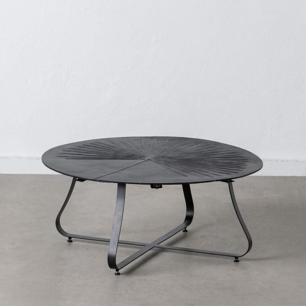 Centre Table Black 80 x 80 x 35 cm Hot on Sale