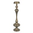 Candleholder Golden Iron 14 x 14 x 59 cm For Sale