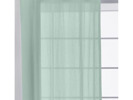 Curtain Naturals   Green 140 x 260 cm Hot on Sale