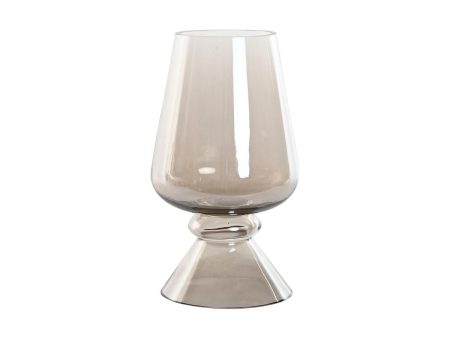 Candleholder Home ESPRIT Transparent Crystal 19 x 19 x 33 cm Online Sale