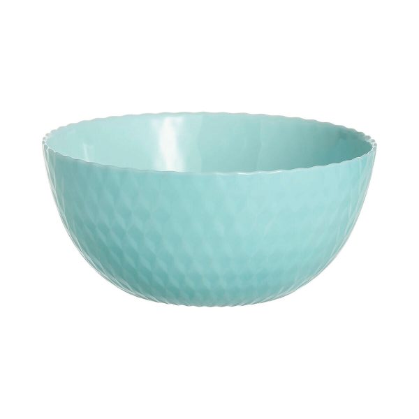 Bowl Luminarc Pampille Turquesa Turquoise Glass 13 cm (24 Units) Online Hot Sale