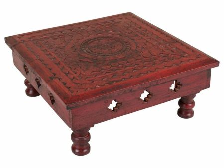 Centre Table Alexandra House Living Red 33 x 14 x 33 cm Online Sale