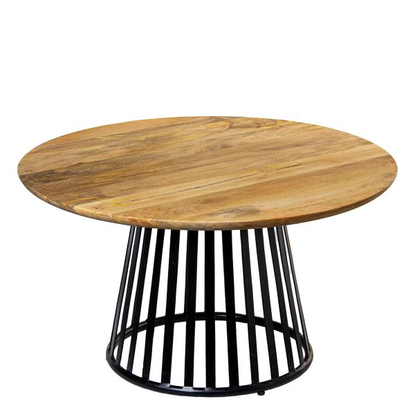 Centre Table Alexandra House Living Brown Black Wood 80 x 45 x 80 cm Supply