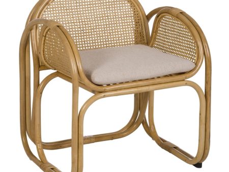 Armchair Natural Rattan 63,5 x 58 x 77 cm For Discount