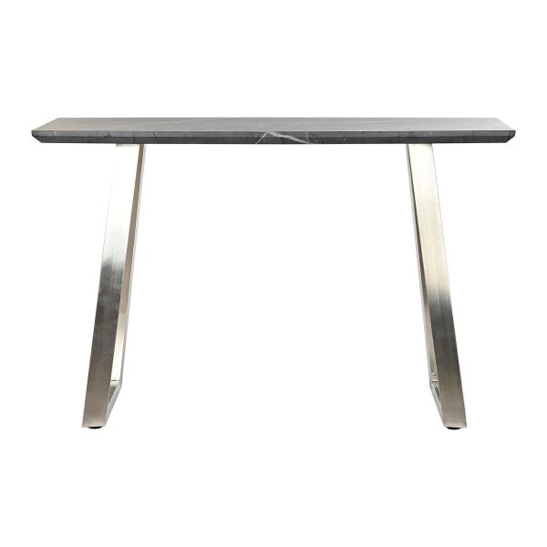 Console DKD Home Decor Silver Black MDF Steel Modern (120 x 40 x 76 cm) Online now