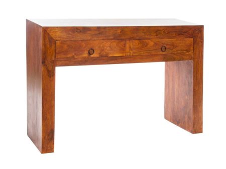 Console DKD Home Decor Brown Acacia 110 x 35 x 75 cm Online now