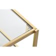 Centre Table DKD Home Decor Golden 120 x 50 x 45 cm Mirror Metal Discount