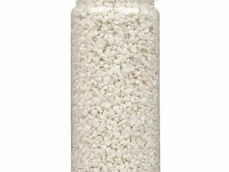 Decorative Stones White 2 - 5 mm 700 g (12 Units) Fashion