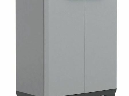 Cupboard Keter Stilo Grey polypropylene 68 x 39 x 90 cm Hot on Sale