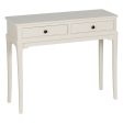 Console White Pine MDF Wood 90 x 33 x 75 cm Fashion