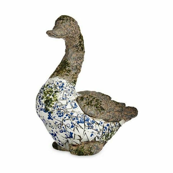 Decorative Garden Figure Duck Polyresin 17 x 42 x 40 cm (2 Units) Fashion