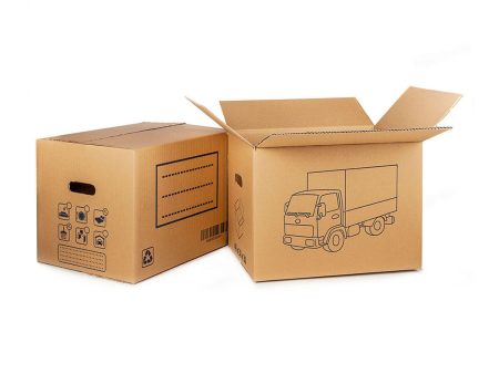 Cardboard box for moving Fun&Go 60 x 40 x 40 cm (1 Unit) Online Sale