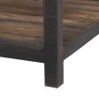 Centre Table Black Natural 165 x 64 x 55 cm on Sale