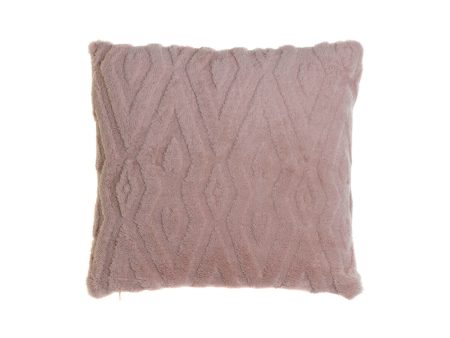 Cushion DKD Home Decor Pink Rhombus 45 x 15 x 45 cm Sale