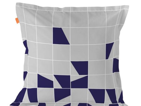 Pillowcase HappyFriday Blanc Structure Multicolour 80 x 80 cm Online now