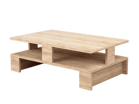 Centre Table Alexandra House Living Oak Wood MDP 80 x 28 x 50 cm Double height For Sale