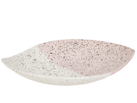 Centerpiece Romimex White Pink Ceramic 28 x 6 x 23 cm Discount