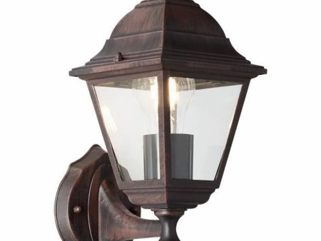 Wall Lamp Brilliant Nissie Exterior Black oxide E27 60 W For Cheap