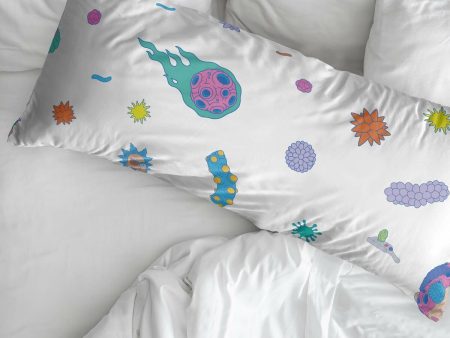 Pillowcase Wabba Labba Multicolour 175 Threads 45 x 110 cm 100% cotton Supply