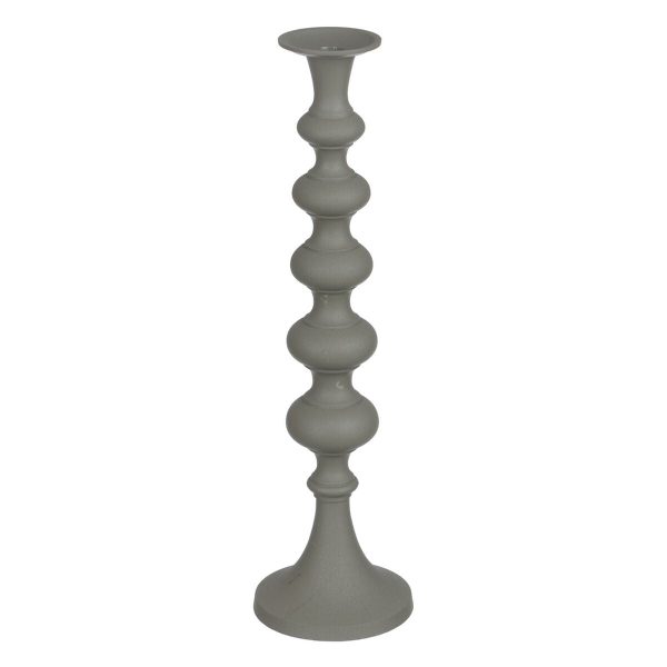 Candleholder 13 x 13 x 47 cm Aluminium Green Online