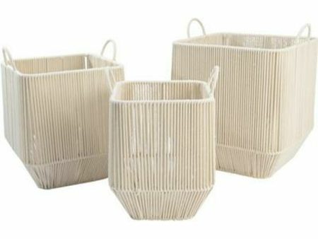 Basket set DKD Home Decor (Refurbished A) Online