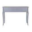 Console DKD Home Decor Grey Natural Paolownia wood MDF Wood 109.5 x 39 x 78.5 cm 109,5 x 39 x 78,5 cm Discount