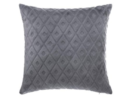 Cushion Atmosphera Dark grey 40 x 40 cm For Cheap