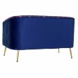 Sofa DKD Home Decor S3021761 Golden Lilac Metal Plastic Hot on Sale