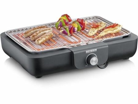 Barbecue Portable Severin PG 8554 Stainless steel 29 x 37 cm Hot on Sale