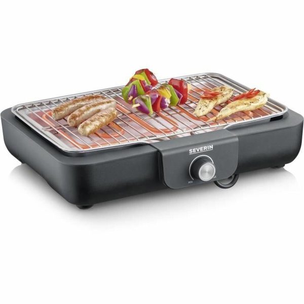 Barbecue Portable Severin PG 8554 Stainless steel 29 x 37 cm Hot on Sale