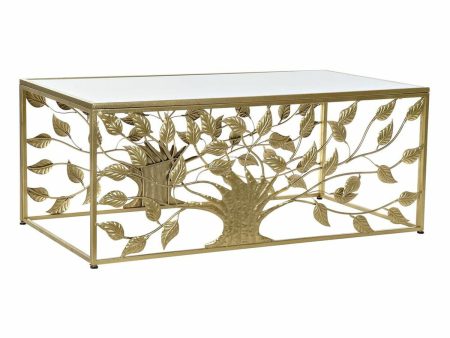 Centre Table DKD Home Decor Metal Mirror 110 x 60 x 46 cm Online Hot Sale