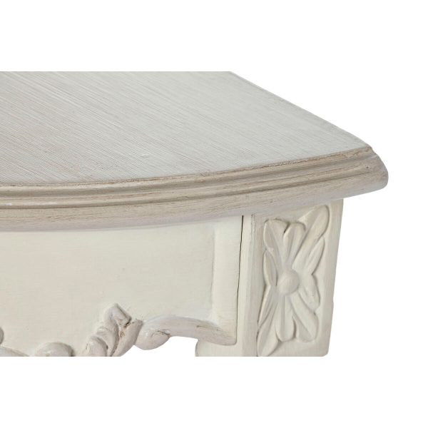 Console DKD Home Decor 122 x 38 x 79 cm Cream Mango wood MDF Wood Supply