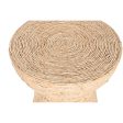 Side table Home ESPRIT Light brown Fibre 42 x 42 x 51 cm Fashion