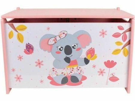 Chest Fun House CALLY MIMI KOALA Pink Wood 40 x 58 x 36 cm Cheap