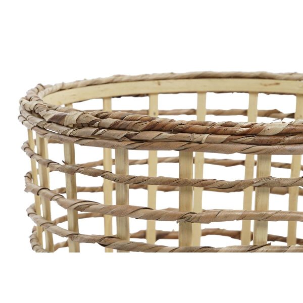 Basket set DKD Home Decor FIBRA MAIZ (3 Pieces) (Refurbished A) Online