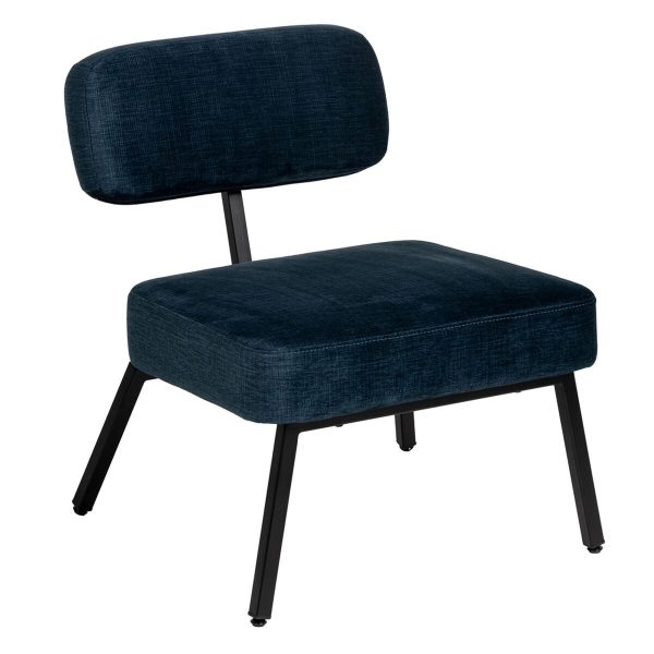 Chair Blue Black 58 x 59 x 71 cm Online Sale