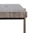 Centre Table Marble Iron 50 x 50 x 45 cm For Cheap